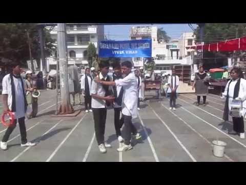 Nukad Natak on Cleanliness.