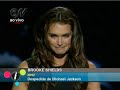 Atriz Brooke Shields fala emocionada no velório de Michael Jackson