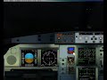 FSX Wilco A340 Foggy night landing at Fiji Nadi Airport