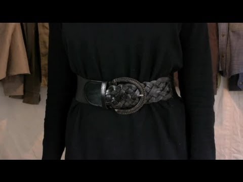 how to belt a tunic top