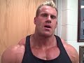 Jay Cutler, Mr Olympia, with a