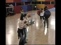 Jolette ensaya Ladron con todos los alumnos