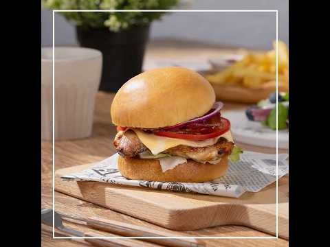 糖心蛋雞腿漢堡