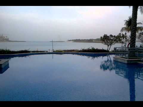 Palm Island Dubai, beach club shoreline buildings short term rent