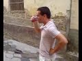Hechando un chorro