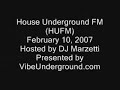 house underground fm  hufm  feb 10 2007 house music podcast