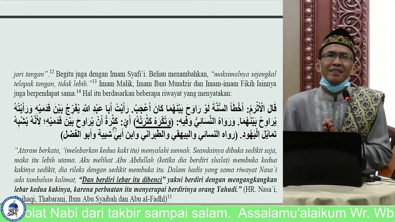 Sifat Sholat Nabi dari takbir sampai salam