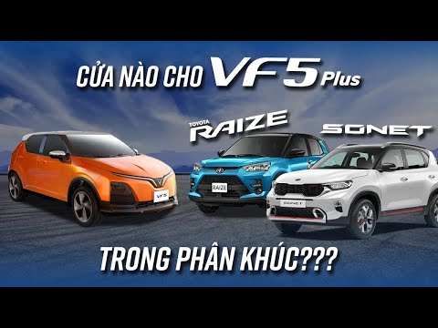 Ngắm thực tế VinFast VF5 Plus tại Hà Nội: từ 458 triệu, cửa nào đấu Toyota Raize, Kia Sonet!!?