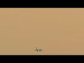 Spectacular landing @ Leeds-Bradford Airport