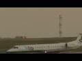 Spectacular landing @ Leeds-Bradford Airport