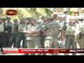 National Flag and Army Flags hoisted in Chalai. Northern Battle Front 7 th February 2009