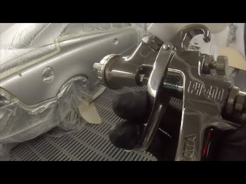 how to adjust iwata spray gun