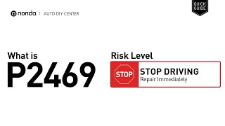OBD p2469 significado