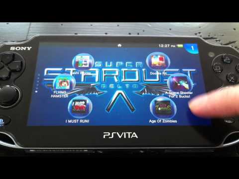 how to background download on ps vita