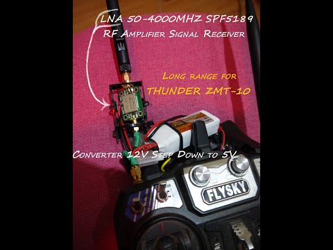 LNA 50-4000MHz SPF5189 RF Amplifier Signal for Flysky