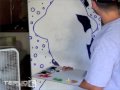 Carlos Santana Speed Oil On Canvas Painting Art by Timothy Teruo Watters (TTW).m4v