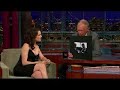 Rachel Weisz On David Letterman[I lovee you]