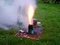 Smoke bomb with FIRE