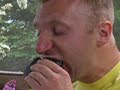 Instructional whoopie pie eating Video