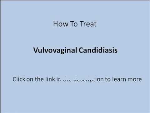 how to treat vulvovaginitis