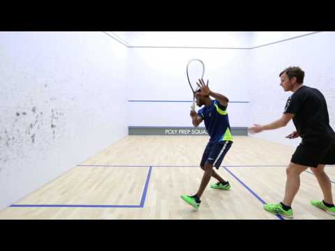 Squash coaching: Backhand pace and accuracy tips!