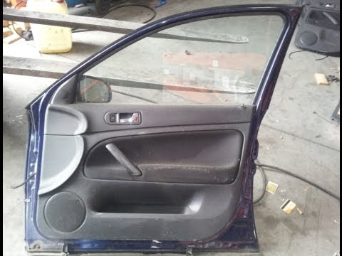 how to remove door panel on vw passat
