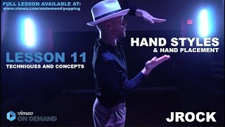 JRock – Hand Styles and Hand Placement (PREVIEW)：LESSON 11