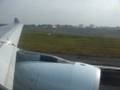 Cathay Pacific A330 taking off in Surabaya, Indonesia