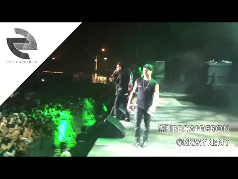 Pipe Calderon - Tus Recuerdos Son Mi Dios Remix ft. RKM y Ken-Y (LIVE) @ Lima, Peru -