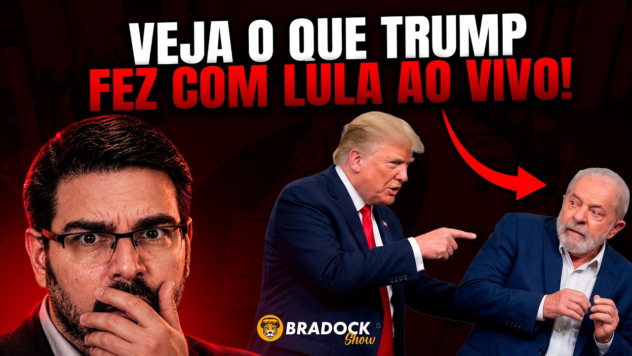 HUMILHADO NO G7! TRUMP DESTRUIU LULA NA FRENTE DO MUNDO E CITA BOLSONARO!