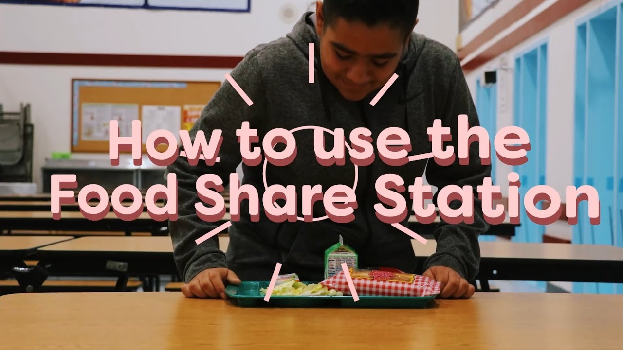 How to use the Food Share Station