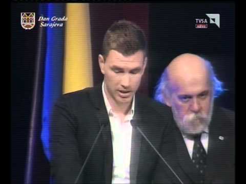 dzeko - Edin Dzeko, 6.April 2013, Sarajevo.