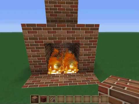 Minecraft Şömine Yapımı