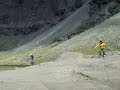 Skateboarding barefoot at 1900 feet