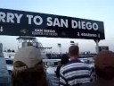 Abordando el Ferry de regreso a San Diego