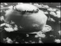 Atomic bomb explosion