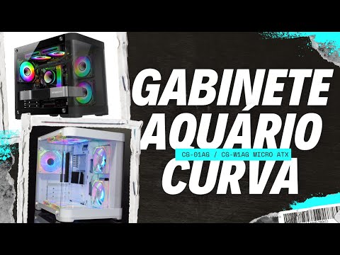 Vídeo de demonstração - AQUÁRIO CURVA WHITE CG-W1AG