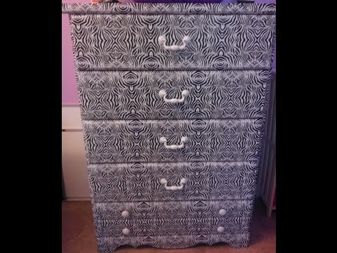 how to paint a zebra pattern