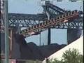 Coal dust plume