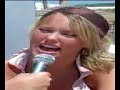 Swedish girl group Caracola interview on the beach in Turkey (song 