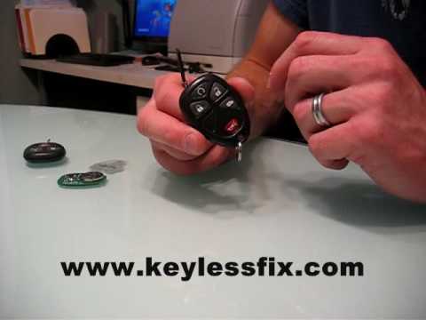 GM Remote Repair Keyless FOB Fix – Keylessfix Button Repair