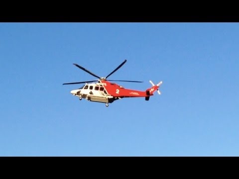 TOPANGA RESCUE - Helo Rescues Hiker in Topanga State Park - Los Angeles, CA