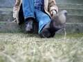 Brown Lucchese 2000 Cowboy Boots