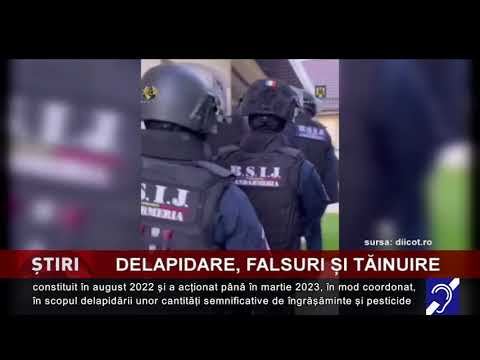 Delapidare, falsuri și tăinuire, în domeniul pesticidelor