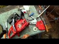 HOW TO REMOVE CLUTCH ON hUSQVARNA / JONSERED SAWS