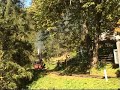 Mocanita Steam Train Pulled by Mariuta (764-211) Passing Macarlau