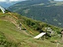descente du loup la clusaz