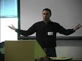 google tech talks
november 21, 2006

abstract

terracotta dso acts like network attached memory, sharing critical parts of the jvm heap across servers. this allows multiple servers to act together in a cluster.

the presenter, ari zilka, is the founder of terracotta technologies, http://www.terracottatech.com/ . he has also served as entrepreneur-in-residence at accel partners and as chief architect for walmart.com, focusing on performance management and operations cost-saving measures, with earlier engagements as a consultant at sapient and pricewaterhousecoopers.  credits: speaker:ari zilka