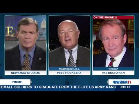 Newsmax Prime | Pat Buchanan and Pete Hoekstra discuss Hillary Clinton’s continuing email scandal