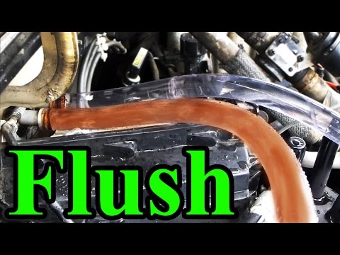 how to unclog car heater core